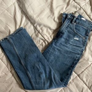 Everlane Straight-Leg Jeans in Medium Blue Wash